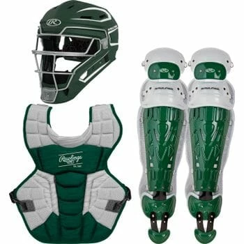 Rawlings Adult Dark Green/White VELO 2.0 Catcher's Gear Box Set: CSV2A-DG/W -Outlet Fielding Gloves Store 12006 bf2a008e 47ed 465a be81 a8ebf728016c