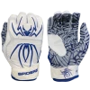 2022 Spiderz HYBRID Batting Gloves: White/Navy -Outlet Fielding Gloves Store 14 590x 63205360 3a4f 45e3 a99d 579adf28160b