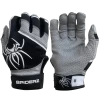 2022 Spiderz PRO Model Batting Gloves: Black/Grey -Outlet Fielding Gloves Store 2022SpiderzPRO Black White