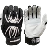 2022 Spiderz ENDITE Batting Gloves: Black And White -Outlet Fielding Gloves Store 22EnditeBlackWhite