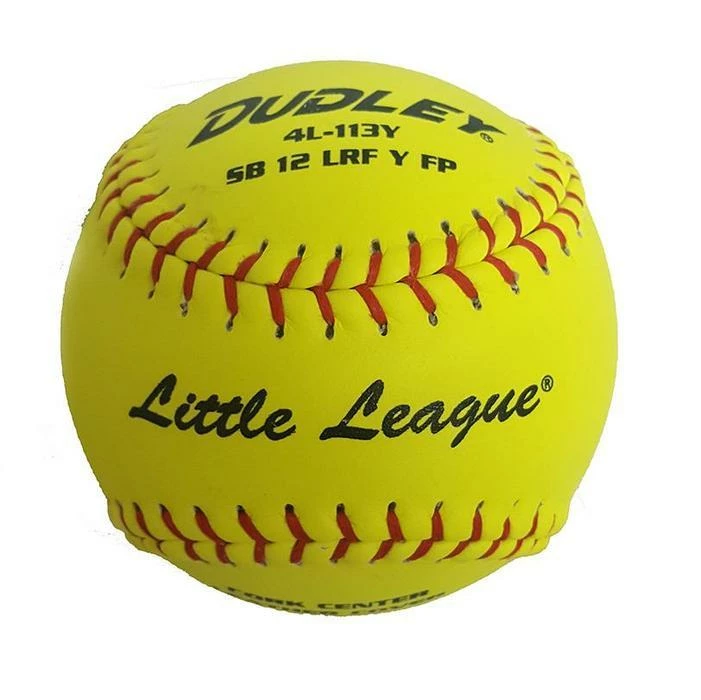 Dudley 12" Little League SB 12 Fastpitch Softball (Dozen): 4L113Y 3 Dudley 12" Little League SB 12 Fastpitch Softball (Dozen): 4L113Y