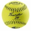 Dudley Thunder ZN 12" STADIUM 47/450 USSSA Slowpitch Softballs (DOZEN): 4U528Y -Outlet Fielding Gloves Store 4U 528Y ThunderZN1