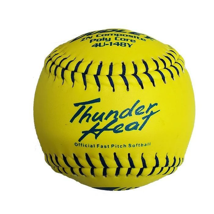 Dudley 12" ZN12 Thunder Heat USSSA Fastpitch Softballs (Dozen): 4U148Y 3 Dudley 12" ZN12 Thunder Heat USSSA Fastpitch Softballs (Dozen): 4U148Y