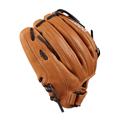 Wilson Aura A900 12" Fastpitch Softball Glove: WTA09RF2012 -Outlet Fielding Gloves Store A09LF2012 3 Aura FP 12 BritishTan White Alt 02
