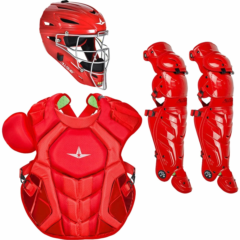 All-Star S7 Axis Elite (Ages 9-12) Solid Catcher's Kit NOCSAE Approved: CKCC912S7XS 7 All-Star S7 Axis Elite (Ages 9-12) Solid Catcher's Kit NOCSAE Approved: CKCC912S7XS - Image 5