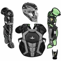 All-Star S7 Axis Elite (Ages 9-12) Catcher's Kit NOCSAE Approved: CKCC912S7X -Outlet Fielding Gloves Store All StarS7AxisElite Ages12 16 Catcher sKitNOCSAEApproved CKCC1216S7XBlack 184011e2 eeee 4dc6 a953 f9d0e472ba18