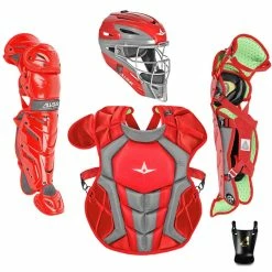 All-Star S7 Axis Elite (Ages 9-12) Catcher's Kit NOCSAE Approved: CKCC912S7X -Outlet Fielding Gloves Store All StarS7AxisElite Ages12 16 Catcher sKitNOCSAEApproved CKCC1216S7XRED 596e78ce 5341 4e85 8be9 860c75091fbf