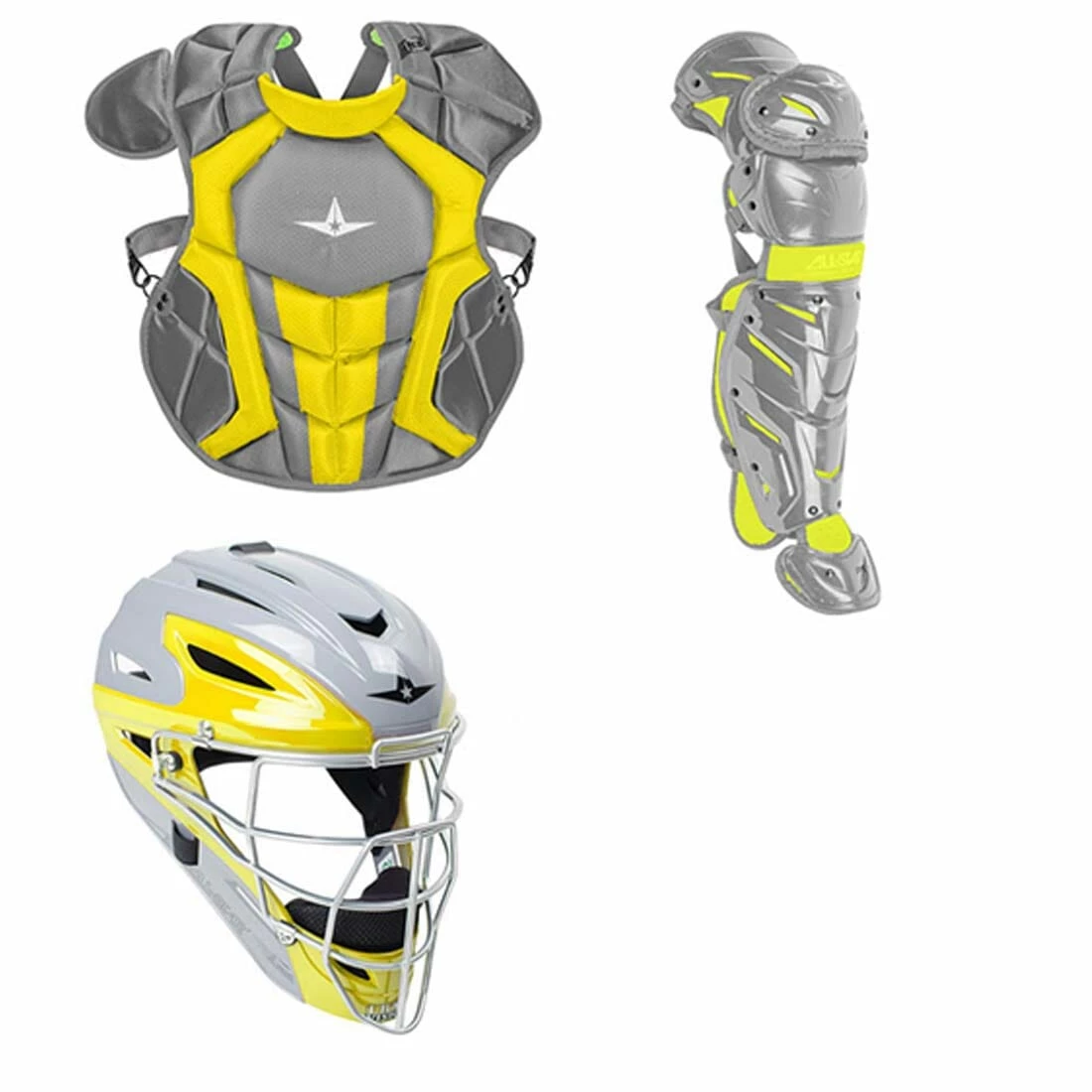 All-Star S7 Axis Elite (Ages 12-16) Two-Tone Catcher's Kit NOCSAE Approved: CKCC1216S7XTT 6 All-Star S7 Axis Elite (Ages 12-16) Two-Tone Catcher's Kit NOCSAE Approved: CKCC1216S7XTT - Image 4