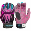 2023 Spiderz HYBRID Batting Gloves: Black Vice -Outlet Fielding Gloves Store Black Vice