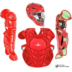 All-Star S7 Axis Elite (Ages 12-16) Solid Catcher's Kit NOCSAE Approved: CKCC1216S7XS -Outlet Fielding Gloves Store CKCC1216S7X SSC WEB