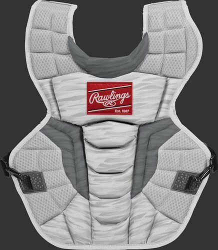 Rawlings Youth White/Silver VELO 2.0 Catcher's Gear Box Set: CSV2Y-W/SIL 5 Rawlings Youth White/Silver VELO 2.0 Catcher's Gear Box Set: CSV2Y-W/SIL - Image 3