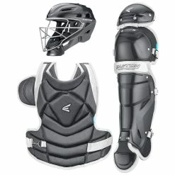 Easton Jen Schro The Fundamental Fastpitch Catcher's Set -Outlet Fielding Gloves Store EastonJenSchroTheFundamentalFastpitchCatcher sSetCharcoal