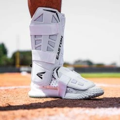 Easton Baseball/Softball Batter's Protective Leg Guard (Multiple Colors) -Outlet Fielding Gloves Store Easton Leg Guard Lifestyle 1