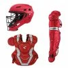 Easton Elite X Catcher's Box Set (Adult, Intermediate & Youth): Red 2 Easton Elite X Catcher's Box Set (Adult, Intermediate & Youth): Red -Outlet Fielding Gloves Store EliteX Red