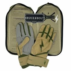 Bruce Bolt Premium Pro Military Series Long Cuff Batting Gloves: Beige 10 Bruce Bolt Premium Pro Military Series Long Cuff Batting Gloves: Beige -Outlet Fielding Gloves Store IMG 0884