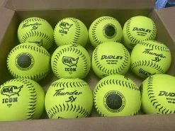 Dudley Thunder SY HYCON ICON NSA 12" Synthetic Slowpitch Softballs (DOZEN): 4E824Y -Outlet Fielding Gloves Store IMG 5781