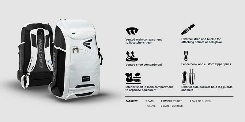 Easton Jen Schro Catcher's Backpack: 8073091 5 Easton Jen Schro Catcher's Backpack: 8073091 - Image 4