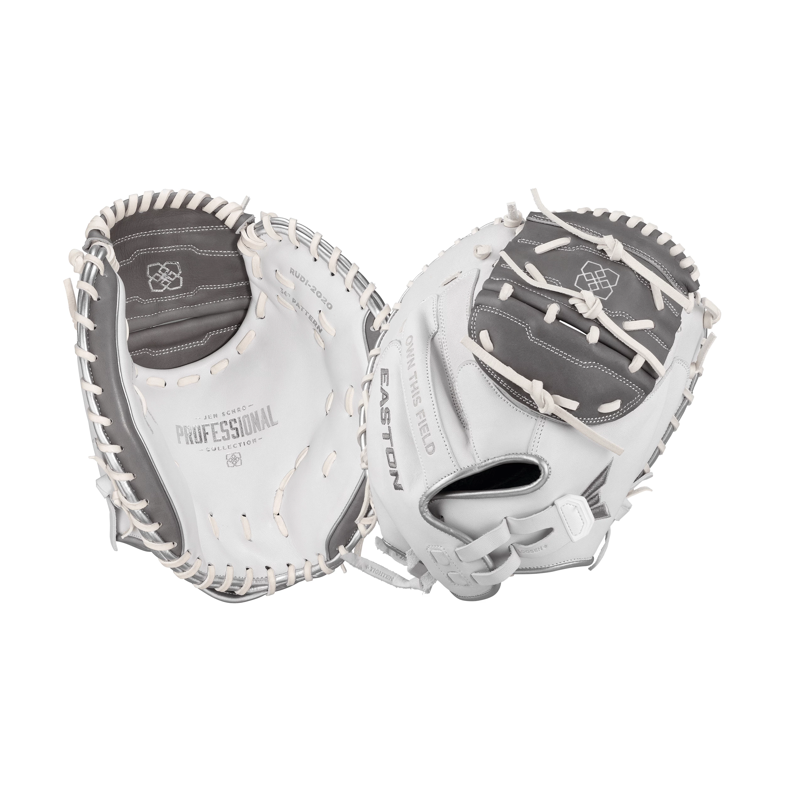 Easton Professional Collection 34" Jen Schroeder Fastpitch Catcher's Mitt: RUDI2020 5 Easton Professional Collection 34" Jen Schroeder Fastpitch Catcher's Mitt: RUDI2020 - Image 3