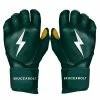 Bruce Bolt PREMIUM PRO Long Cuff Batting Gloves: Green 1 Bruce Bolt PREMIUM PRO Long Cuff Batting Gloves: Green -Outlet Fielding Gloves Store LC GRNG HERO