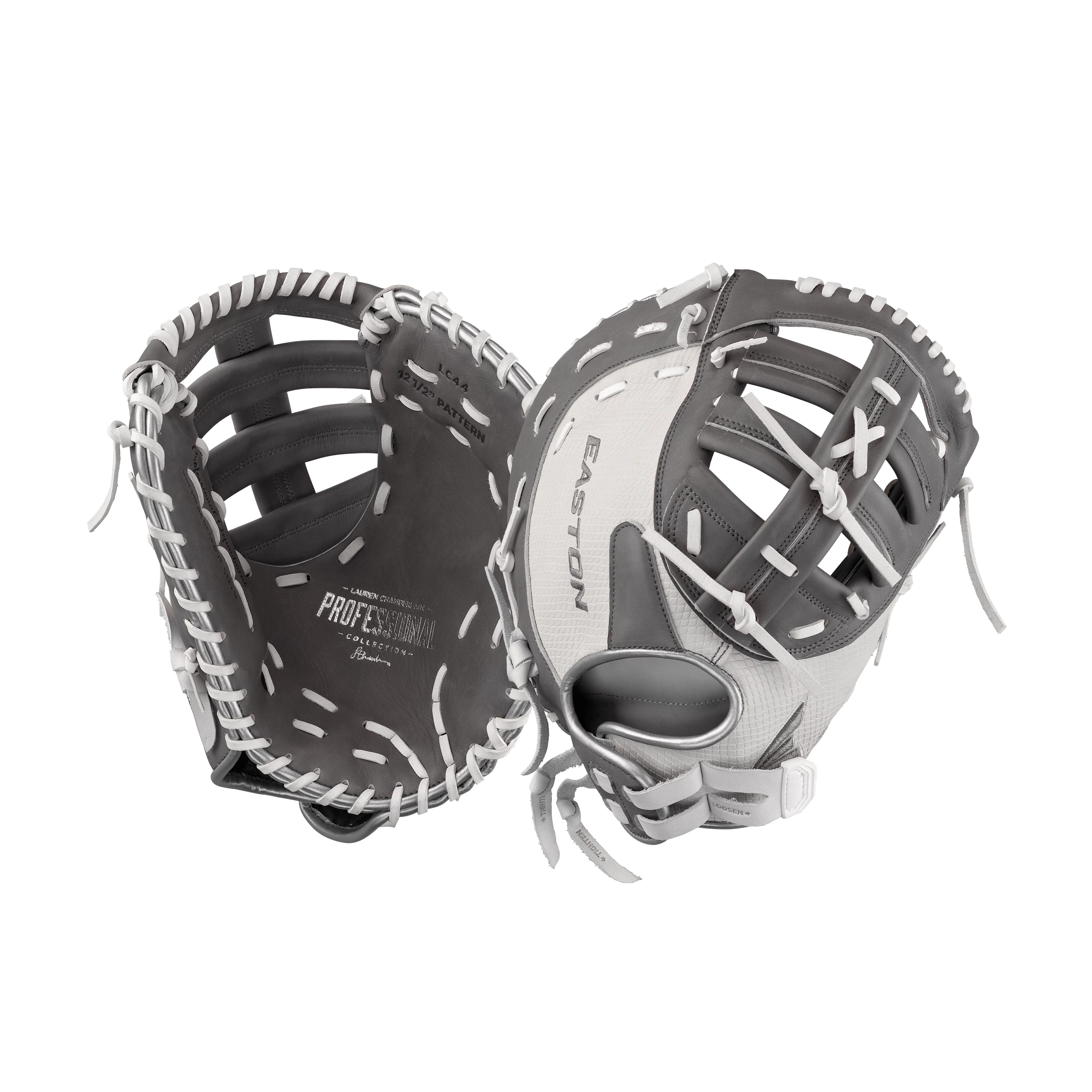Easton Professional Collection Lauren Chamberlain 12.5" Fastpitch First Base Mitt: LC44 5 Easton Professional Collection Lauren Chamberlain 12.5" Fastpitch First Base Mitt: LC44 - Image 3