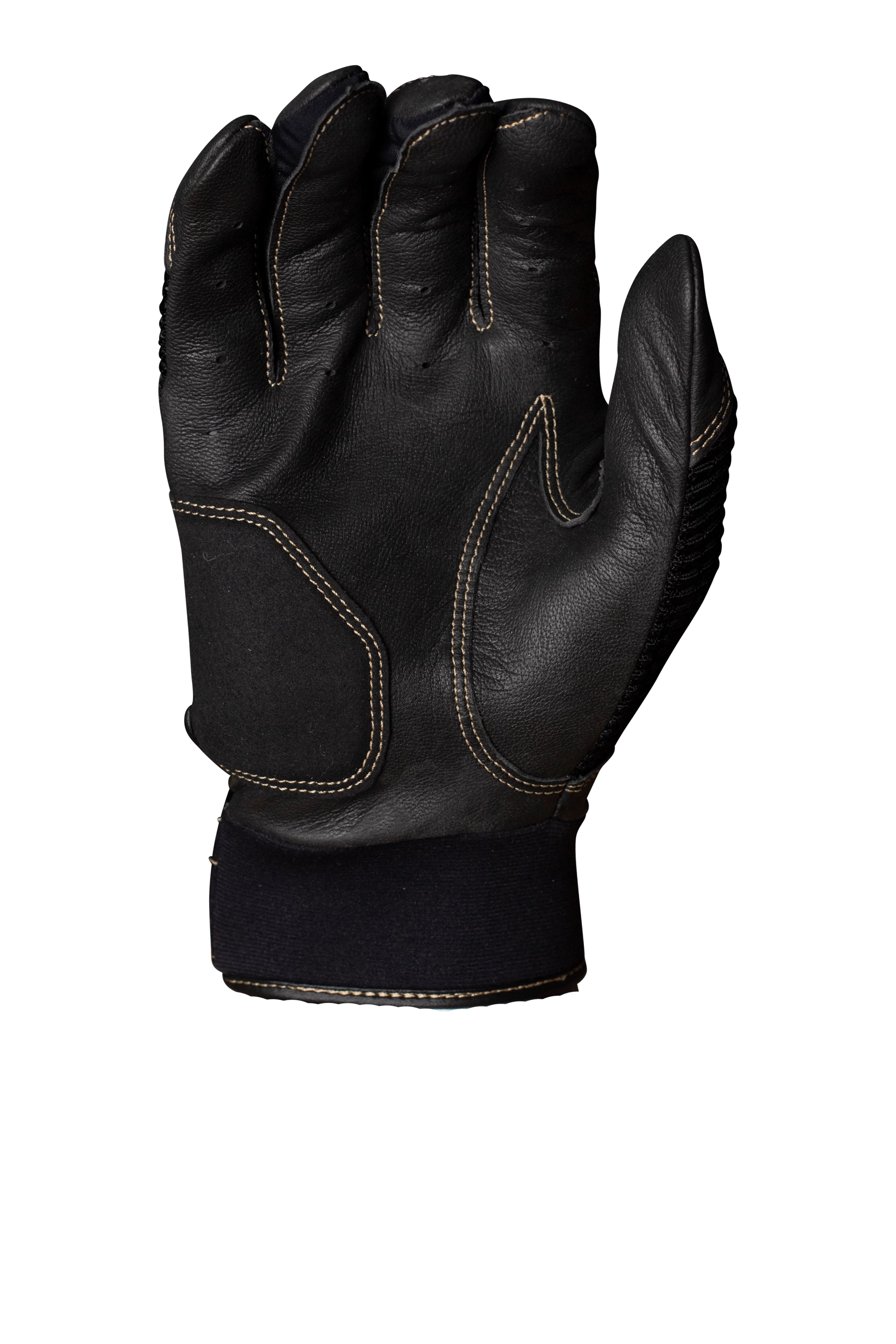 Miken Softball MK7X Adult Black And Gold Batting Gloves: MBGGLD-BLK 4 Miken Softball MK7X Adult Black And Gold Batting Gloves: MBGGLD-BLK - Image 2