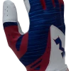 2018 Miken Pro Red White And Blue Batting Gloves: MBGL18-RWB 1 2018 Miken Pro Red White And Blue Batting Gloves: MBGL18-RWB -Outlet Fielding Gloves Store MBGL18 RWB 1