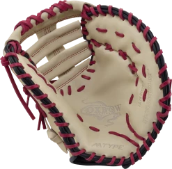 Marucci Oxbow 38S1 12.75" Baseball First Base Mitt: MFG2OX38S1 7 Marucci Oxbow 38S1 12.75" Baseball First Base Mitt: MFG2OX38S1 -Outlet Fielding Gloves Store MFG2OX38S1 CM BK C