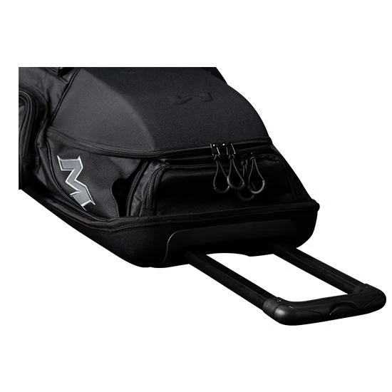 Miken MKMK7X Black Pro Wheeled Roller Bat Bag: MKMK7X-PRO-BLK 6 Miken MKMK7X Black Pro Wheeled Roller Bat Bag: MKMK7X-PRO-BLK - Image 4