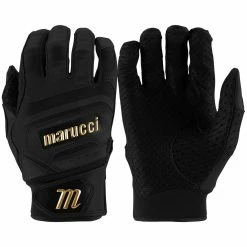 Marucci Sports PITTARDS Reserve Adult Batting Gloves (Multiple Colors): MBGPTRSV2 -Outlet Fielding Gloves Store Marucci Pittards Black MBGPTRSV2 BK