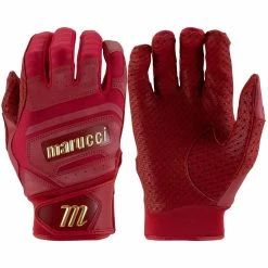 Marucci Sports PITTARDS Reserve Adult Batting Gloves (Multiple Colors): MBGPTRSV2 -Outlet Fielding Gloves Store Marucci Pittards Red MBGPTRSV2 R