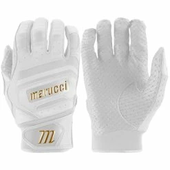 Marucci Sports PITTARDS Reserve Adult Batting Gloves (Multiple Colors): MBGPTRSV2 -Outlet Fielding Gloves Store Marucci Pittards White MBGPTRSV2 W
