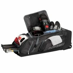 Miken Deluxe Slowpitch Wheeled Roller Bag: MBA005 -Outlet Fielding Gloves Store MikenDeluxeSlowpitchWheeledRollerBag MBA005 5