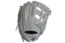 Miken Pro Series 13" Slow Pitch Fielding Glove - White/White: PRO130WW