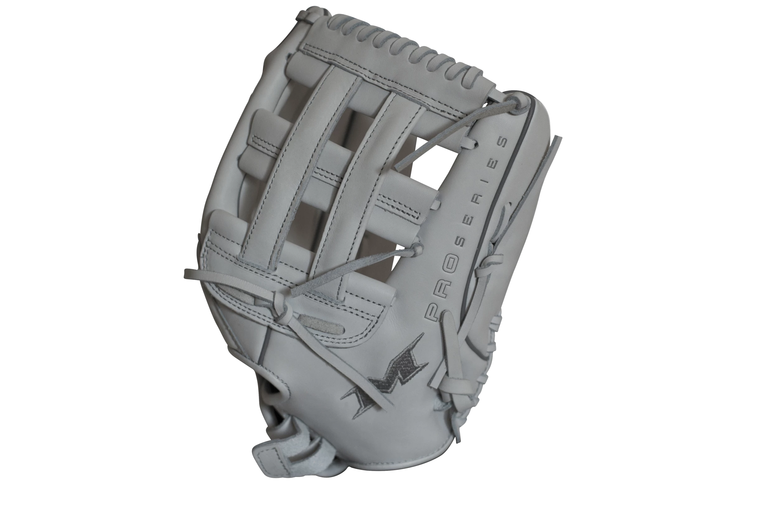 Miken Pro Series 14" Slow Pitch Fielding Glove - White/White: PRO140WW 5 Miken Pro Series 14" Slow Pitch Fielding Glove - White/White: PRO140WW - Image 3