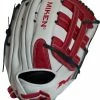 Miken Pro Series 14″ Slow Pitch Fielding Glove – White/Scarlet/Navy: PRO140WSN -Outlet Fielding Gloves Store PRO140WSN Slowpitch Softball Glove cec32f87 7538 4fc7 b315 9909f947c936
