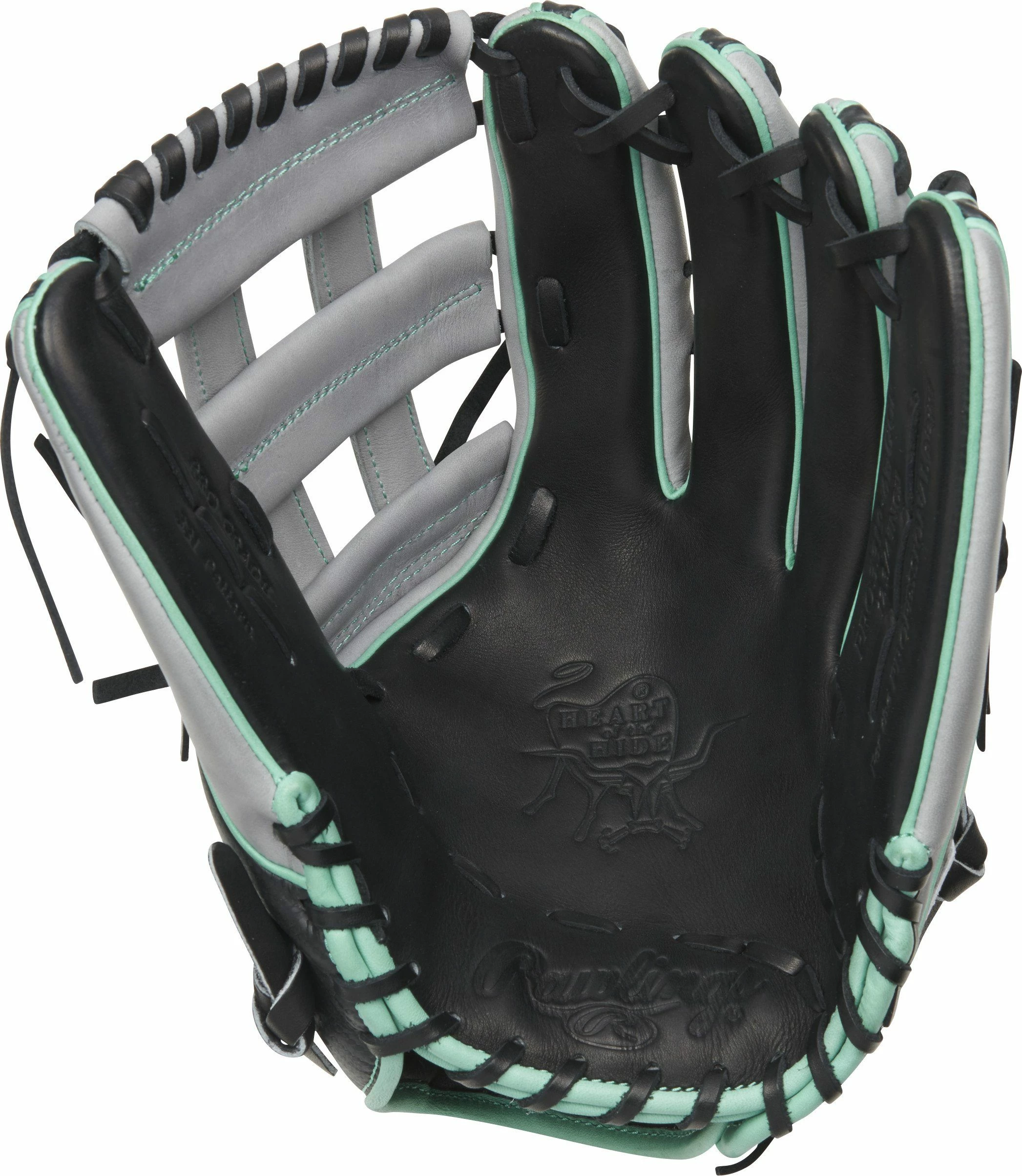 Rawlings Heart Of The Hide Hyper Shell 12.75" Baseball Glove: PRO3319-6BGCF 4 Rawlings Heart Of The Hide Hyper Shell 12.75" Baseball Glove: PRO3319-6BGCF - Image 2