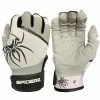 2022 Spiderz PRO Model Batting Gloves: White/Black -Outlet Fielding Gloves Store PROWhiteBlack