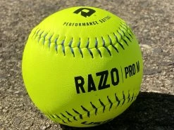 DeMarini RAZZO 12" PRO M USSSA Slowpitch Softballs (Dozen): WTDRZPMC12UB -Outlet Fielding Gloves Store PhotoMar11 121157PM