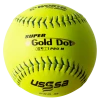 Worth 12" Super Gold Dot PRO M USSSA Slowpitch Softballs (Dozen): UM12CY 1 Worth 12" Super Gold Dot PRO M USSSA Slowpitch Softballs (Dozen): UM12CY -Outlet Fielding Gloves Store ProMBallcopy