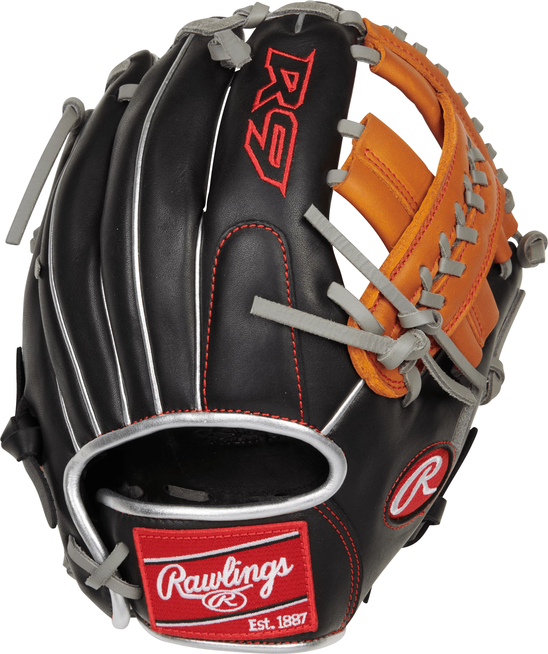 Rawlings R9 Contour Series 11" Infield Baseball Glove: R9110U-19BT 3 Rawlings R9 Contour Series 11" Infield Baseball Glove: R9110U-19BT
