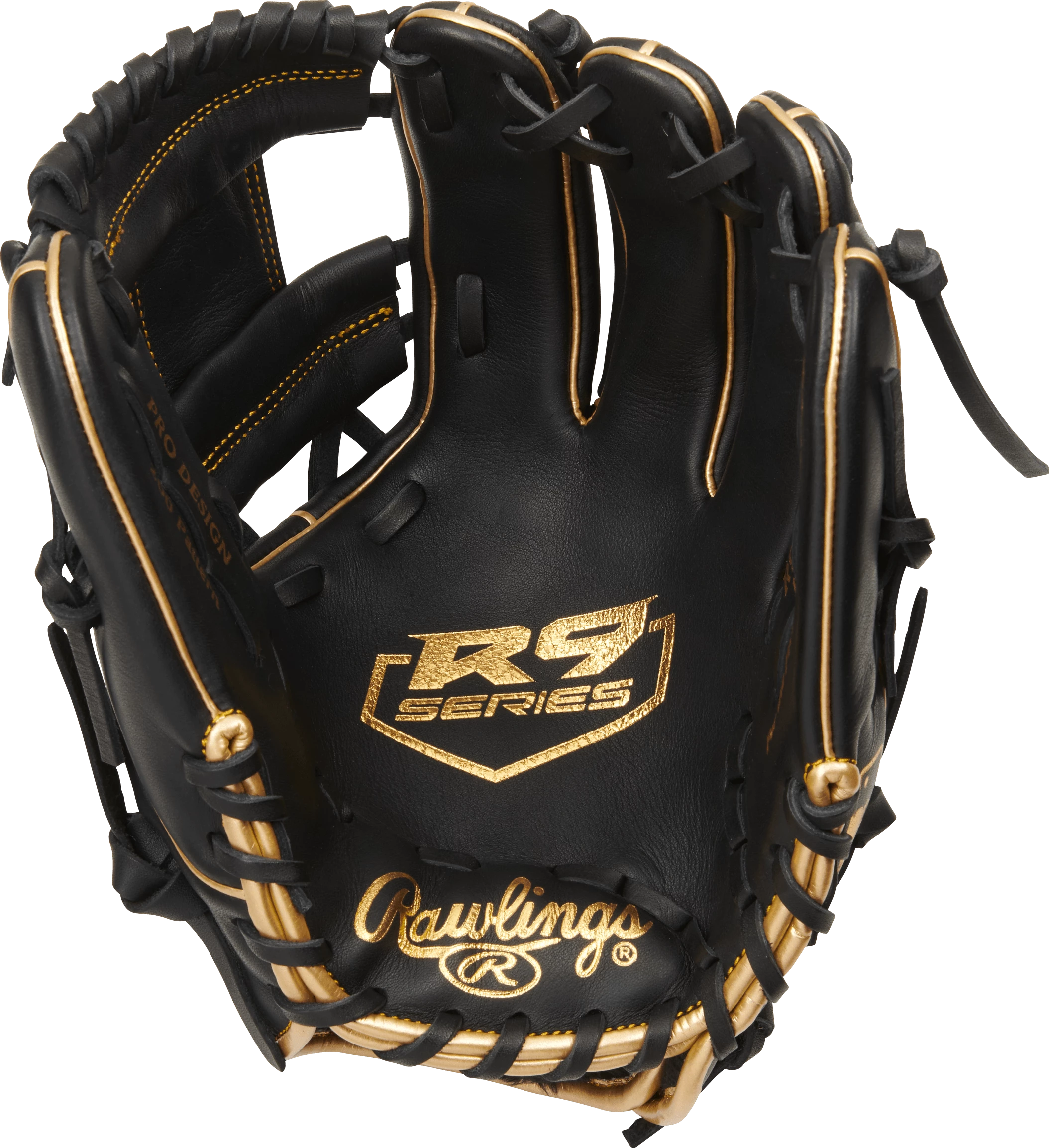 Rawlings R9 11.5" Infield Baseball Glove: R9204-2BG 4 Rawlings R9 11.5" Infield Baseball Glove: R9204-2BG - Image 2