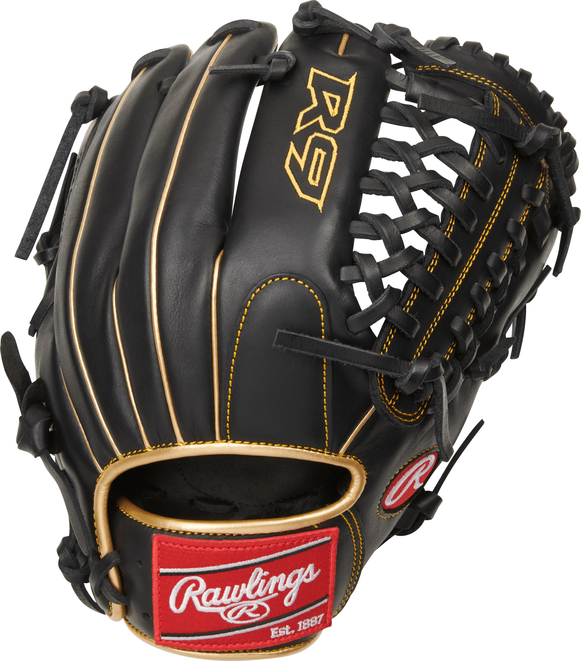 Rawlings R9 11.75" Infield/Pitcher's Baseball Glove: R9205-4BG 3 Rawlings R9 11.75" Infield/Pitcher's Baseball Glove: R9205-4BG