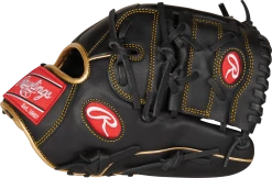 Rawlings R9 12" Infield/Pitcher's Baseball Glove: R9206-9BG -Outlet Fielding Gloves Store R9206 9BG 3