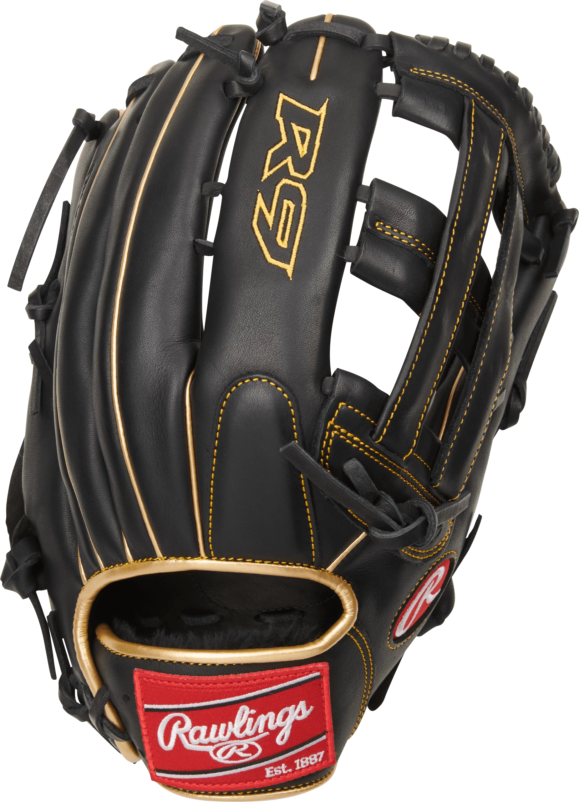 Rawlings R9 12.75" Outfield Baseball Glove: R93029-6BG 3 Rawlings R9 12.75" Outfield Baseball Glove: R93029-6BG