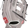 Rawlings R9 12" Fastpitch Softball Glove: R9SB120U-6GW -Outlet Fielding Gloves Store R9SB120U 6GW 2