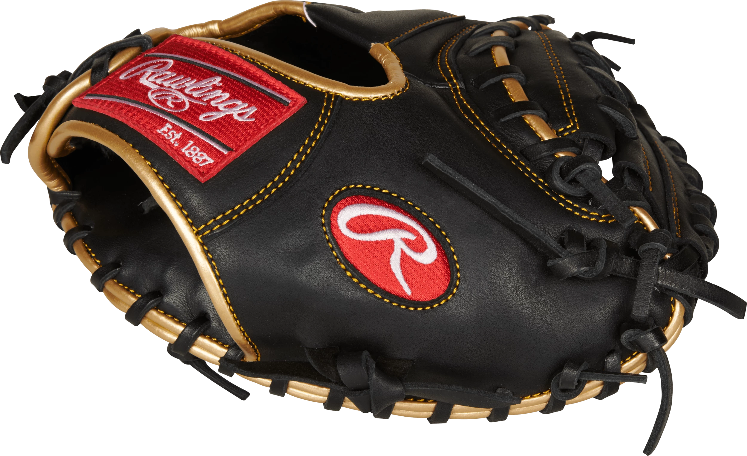 Rawlings R9 27" Baseball Training Catcher's Mitt: R9TRCM 5 Rawlings R9 27" Baseball Training Catcher's Mitt: R9TRCM - Image 3