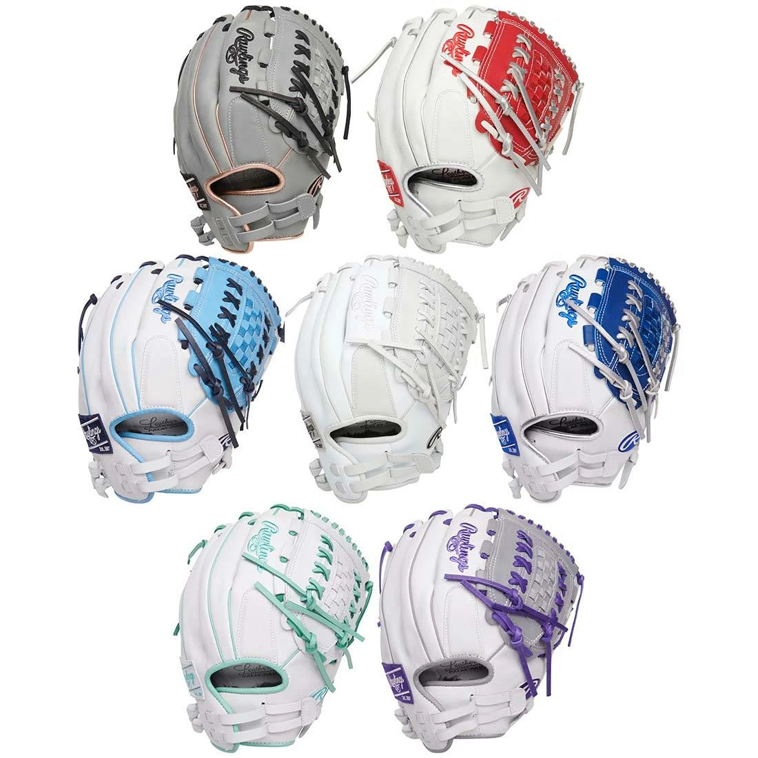 Rawlings Liberty Advanced Color Series 12.5" Fastpitch Glove: RLA125 (Multiple Colors) 3 Rawlings Liberty Advanced Color Series 12.5" Fastpitch Glove: RLA125 (Multiple Colors)