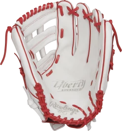 Rawlings Liberty Advanced 13" Fastpitch Softball Glove: RLA130-6W -Outlet Fielding Gloves Store RLA130 6W 1 1