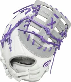 Rawlings Liberty Advanced Color Series 13" Fastpitch First Base Mitt: RLADCTSB (Multiple Colors) -Outlet Fielding Gloves Store RLADCTSBWPG 2 png