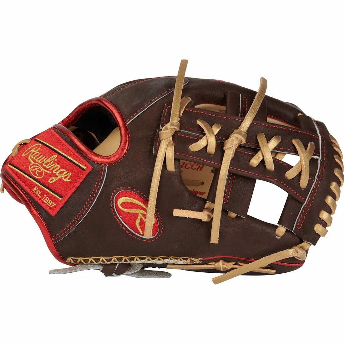 2023 Rawlings Heart Of The Hide ColorSync 7.0 11.75" Infield Baseball Glove: RPRO205-32CCH 5 2023 Rawlings Heart Of The Hide ColorSync 7.0 11.75" Infield Baseball Glove: RPRO205-32CCH - Image 4